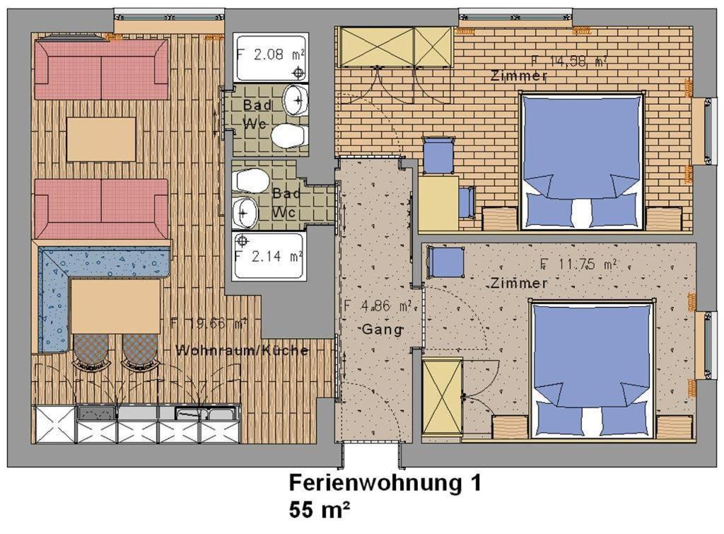 Ferienwohnungen Foidlhof Hochfilzen Buitenkant foto