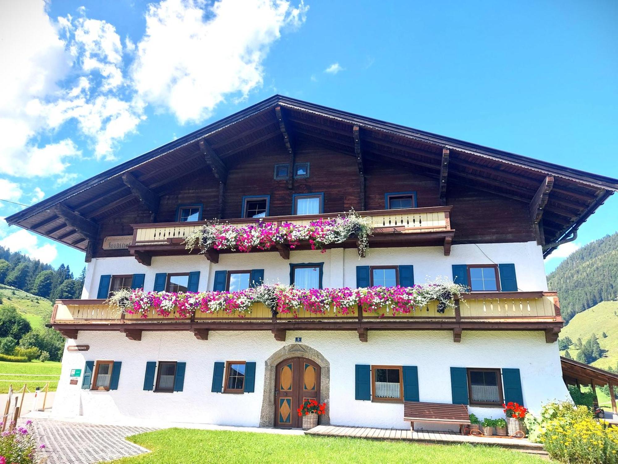 Ferienwohnungen Foidlhof Hochfilzen Buitenkant foto